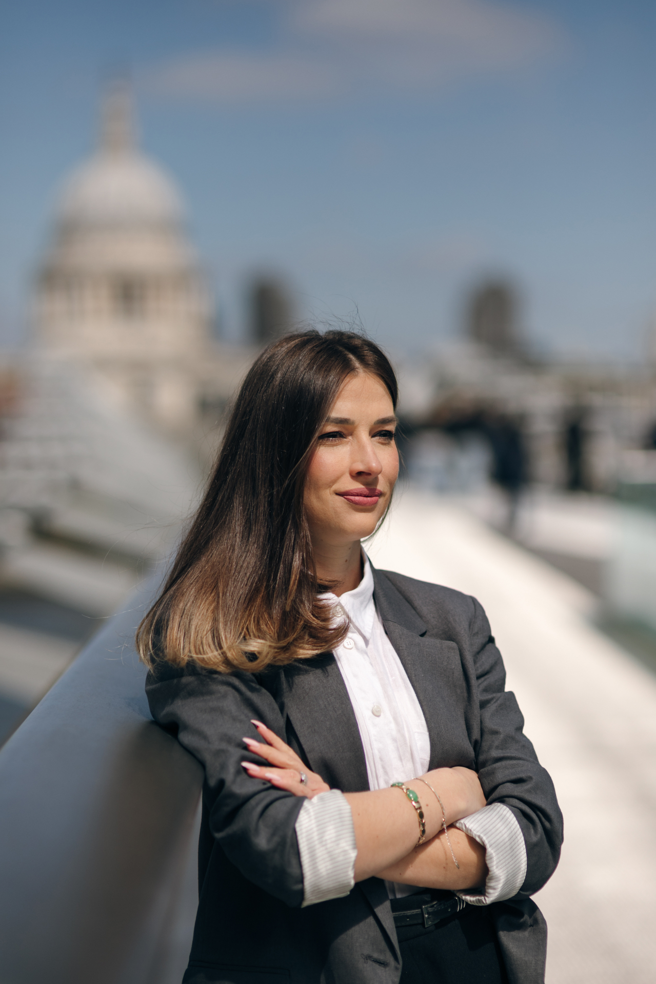 Portrait of Lana Shaugney in London
